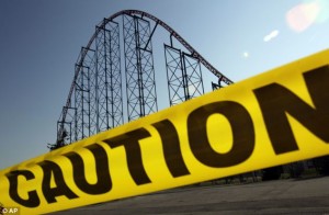 caution amusement park