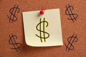 Dollar signs representing how much a personal injury case is worth